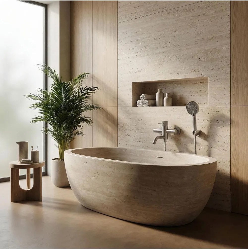 Baterie cada Rea Lungo Stripe crom periat