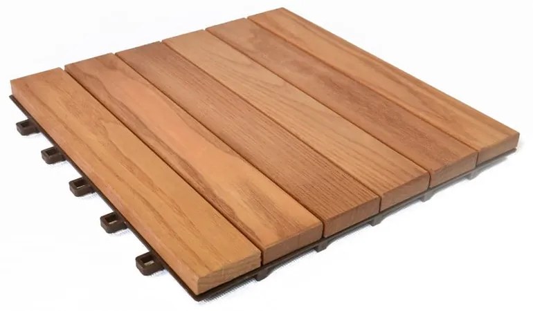 6 plăci de parchet din lemn de frasin Rojaplast - Thermowood