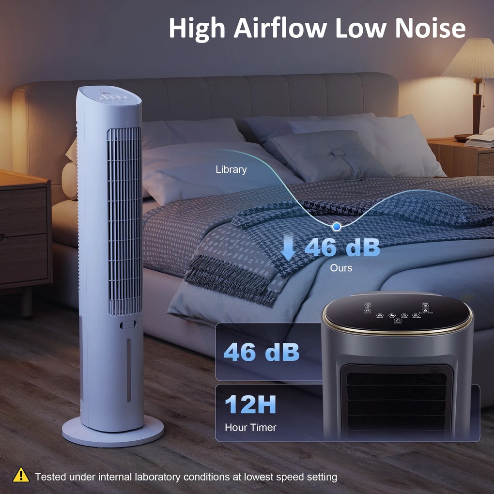 HOMCOM răcitor aer turn | Aosom Romania