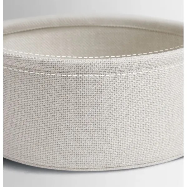 Măsuță laterală NOIRA, gri/alb