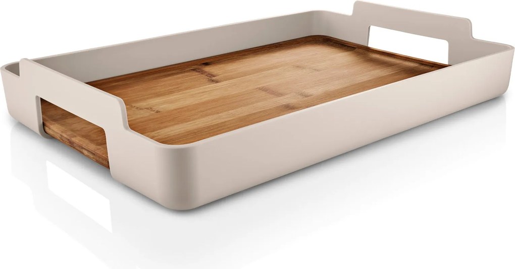 Tavă de servire dreptunghiulară Nordic Kitchen 50 x 34 cm, nisip - Eva Solo