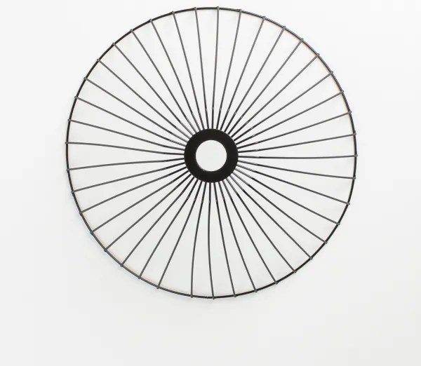 Abajur universal CURITIBA Ø 45 cm, negru