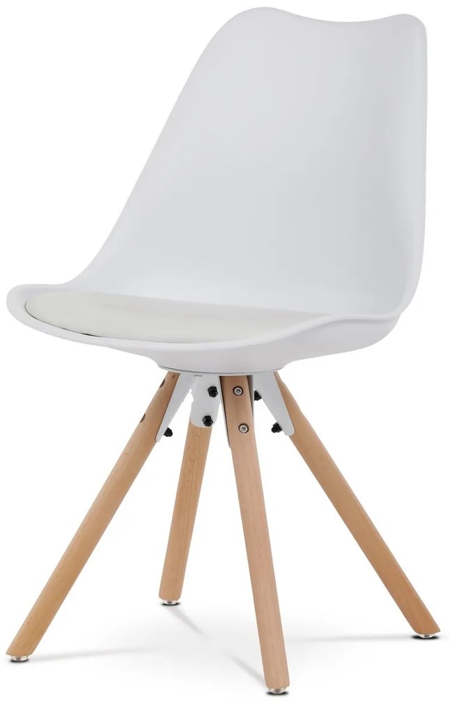 Set de scaune de sufragerie CT-762 WT, 4 buc