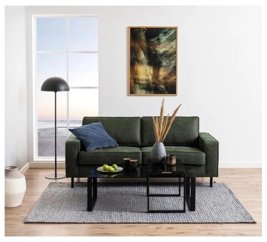 Set 2 mese de cafea cu blat din sticlă Actona Katrine