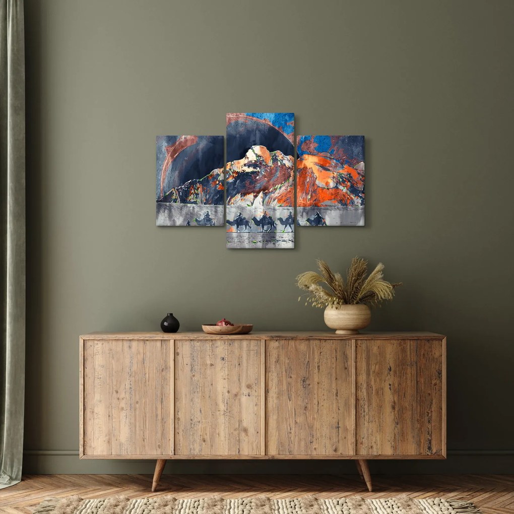 Tablou - Ilustrație de sweathouses (90x60 cm)