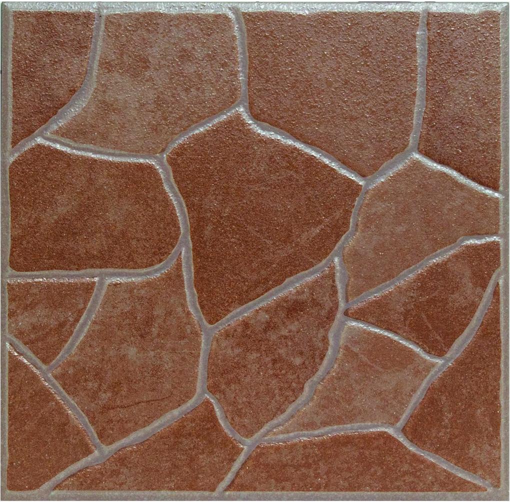 Gresie Stone Rojo Portelanata 33 x 33