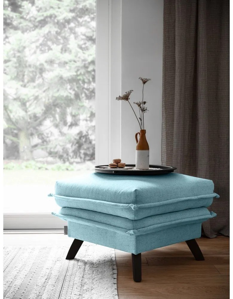 Taburet Miuform Charming Charlie, albastru deschis