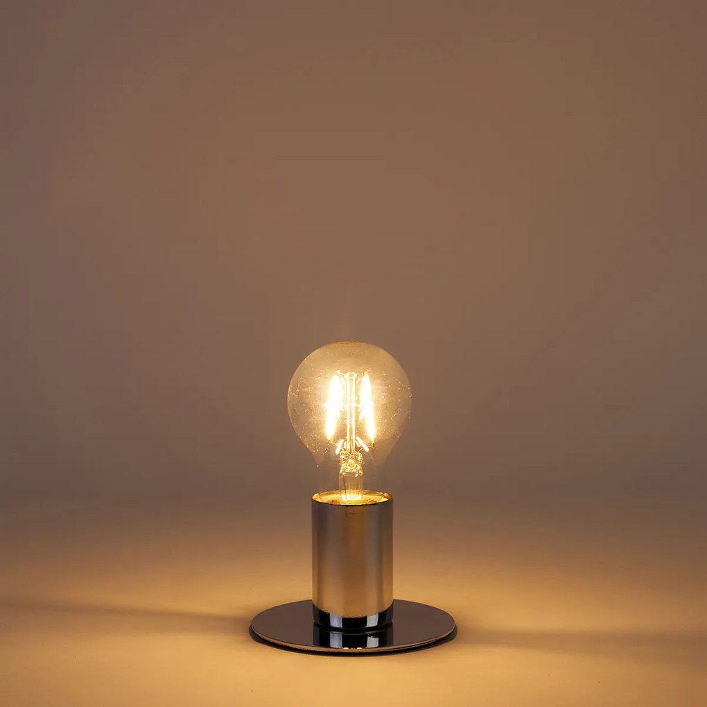 Set de 5 becuri cu filament LED E27 A60 2W 210lm 2200K