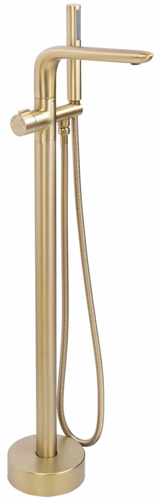 Baterie freestanding Clark auriu periat H92 cm