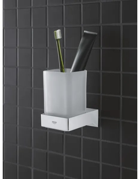 GROHE 40865000 - Suport SELECTION CUBE, crom lucios