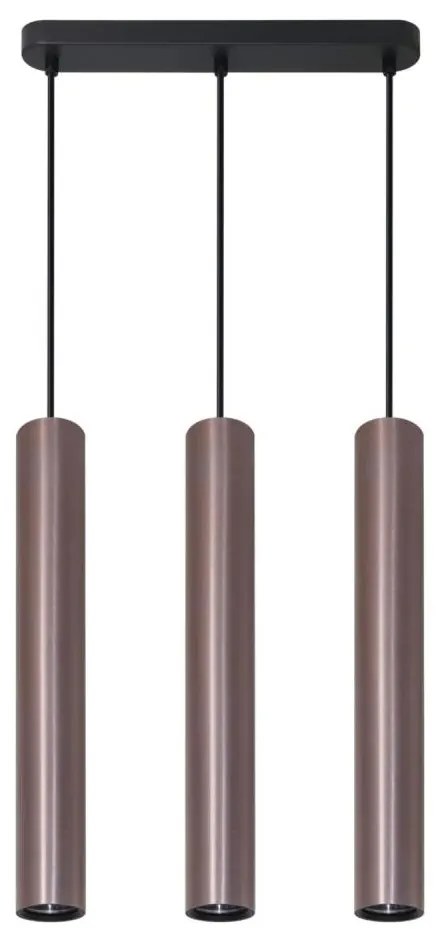 Lustră pe cablu LUNGOMARE 3xGU10/10W/230V crom