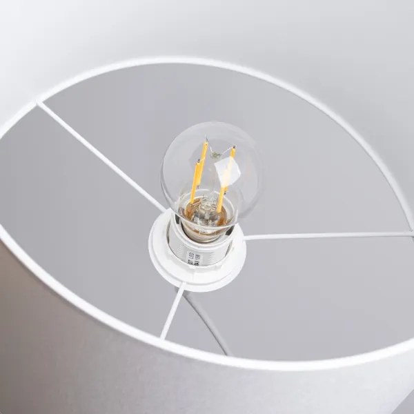 Lustră pe cablu Sollux SL.1403 NOVA 1xE27/15W/230V d. 30 cm alb