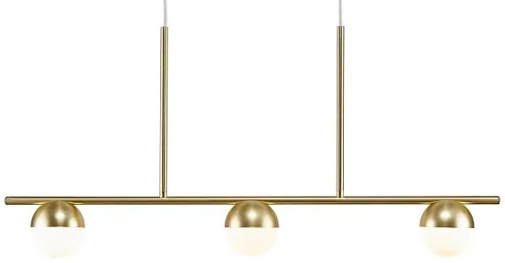 Lustră pe cablu Nordlux CONTINA 3xG9/5W/230V auriu