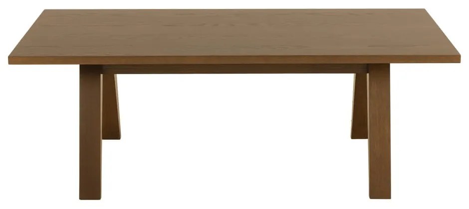 Măsuță de cafea maro cu aspect de lemn de stejar 70x130 cm A-Line – Actona