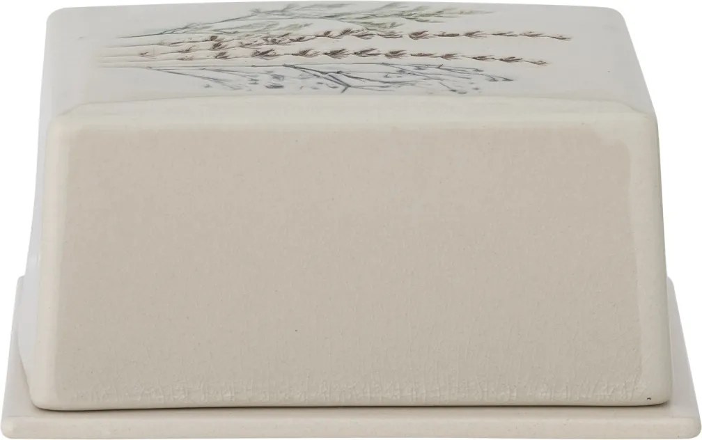 Untieră din ceramică cu flori de câmp aplicate manual, L15×H7,5×W12,5 cm, 580 ml, „Bea"