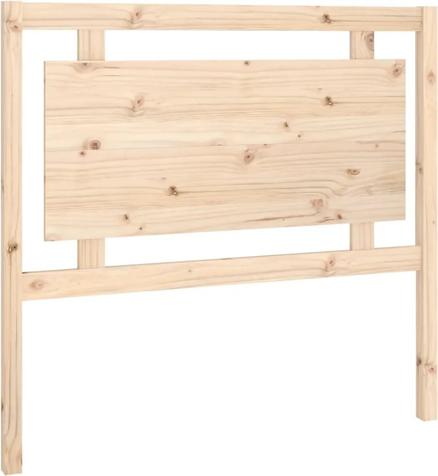 vidaXL Tăblie de pat, 105,5x4x100 cm, lemn masiv de pin