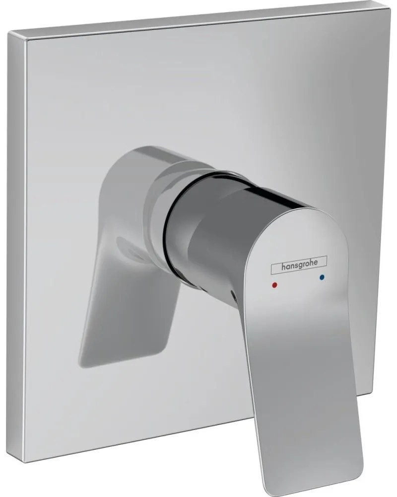 Baterie dus Hansgrohe Vivenis incastrata pentru corp ingropat, crom lucios, 75615000 Crom lucios