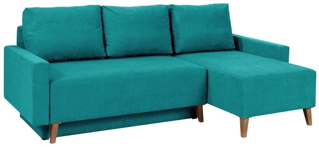 Colțar Providence D100Cutie de pat, 225x140x88cm, 119 kg, Picioare: Plastic