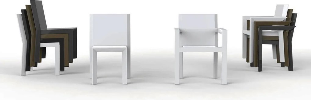 Set de 2 scaune moderne cu brate de exterior / interior design premium FRAME CHAIR 54094 Vondom