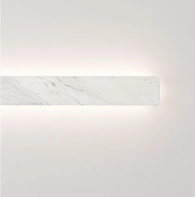 Aplica de perete LED din marmura alba ALYSSA