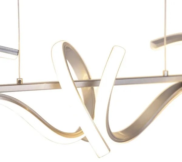 Leuchten Direkt 19033-21 - Lustr LED dimabil CURLS LED/40,8W/230V pe cablu