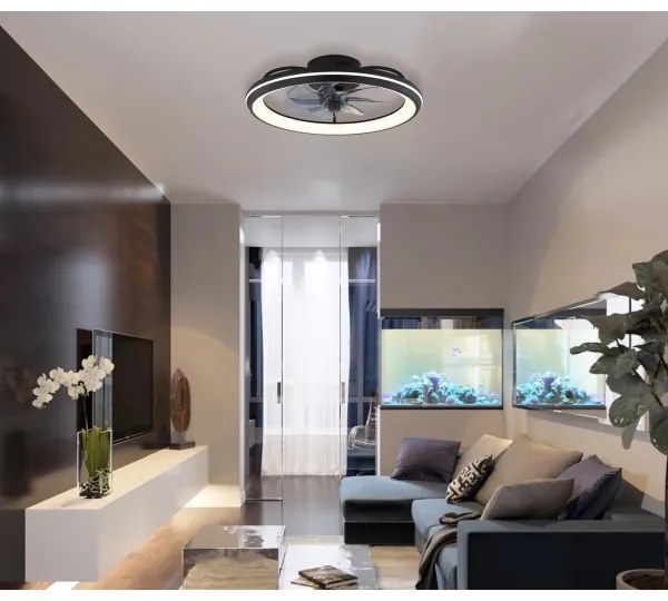 Globo 03643 - Ventilator LED tavan CELESTE 40W 230V 3000-6500K + DO