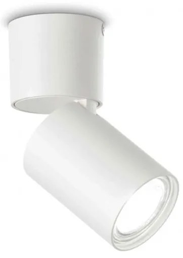 Spot aplicat directionabil TOBY PL1 BIANCO