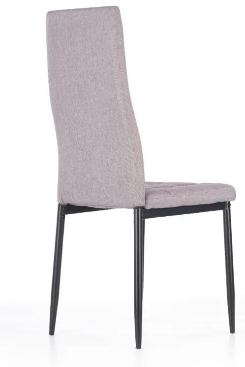 Scaun tapitat K292 gri - H 98 cm