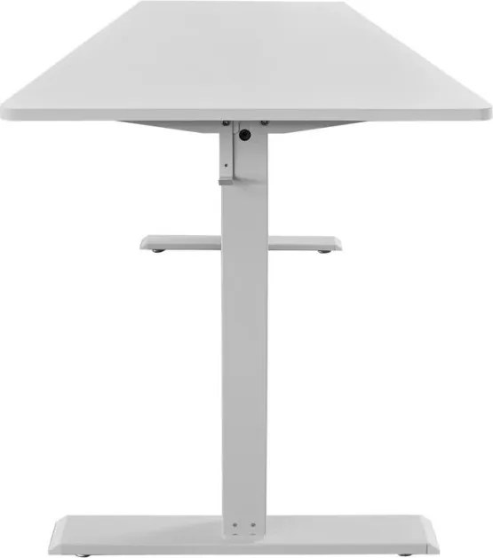 Birou cu inaltime reglabila electrica WHITE DESK 140cm