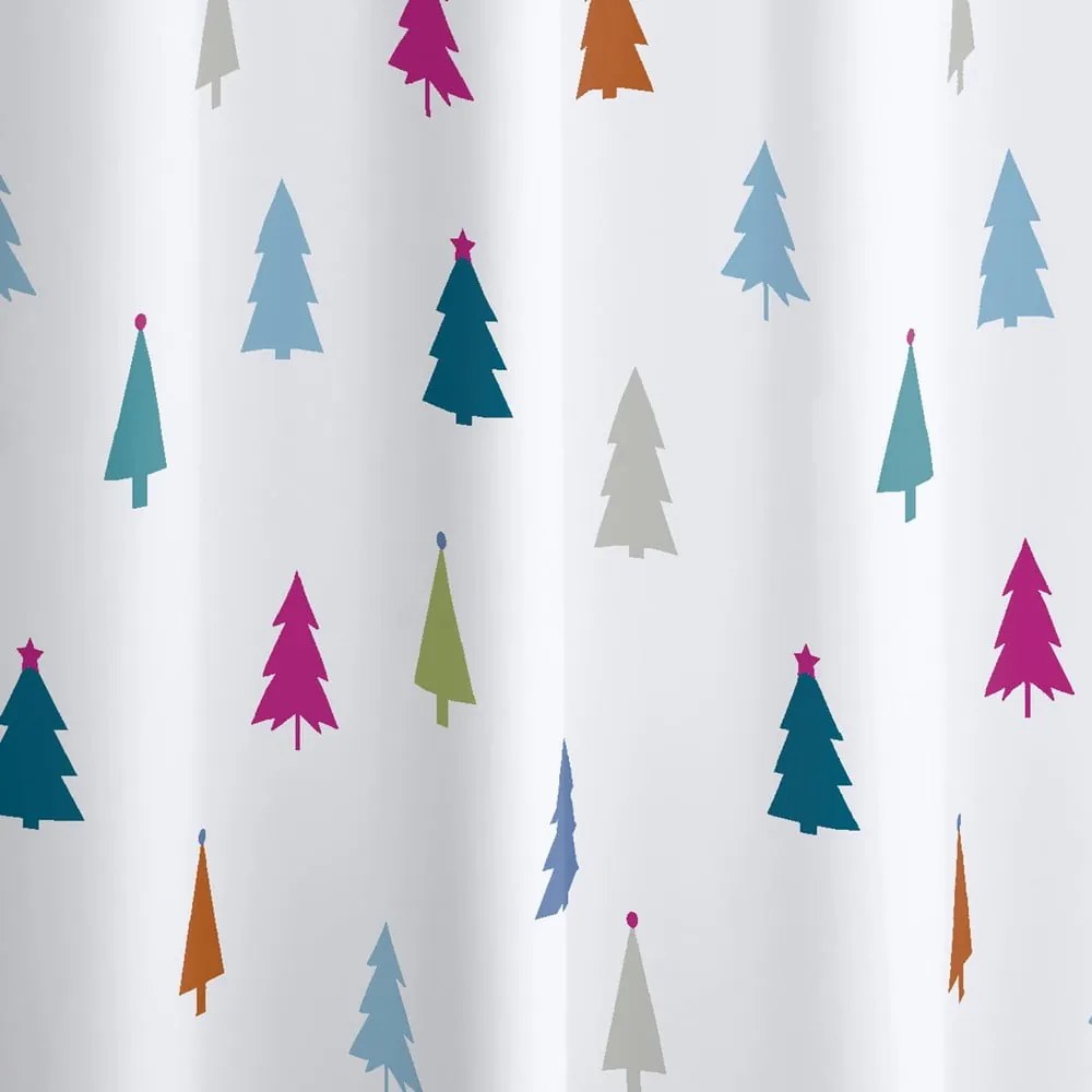 Perdea de duș 180x180 cm Christmas Tree – Catherine Lansfield