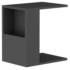 Măsuță laterală KAREN 50x40 cm antracit