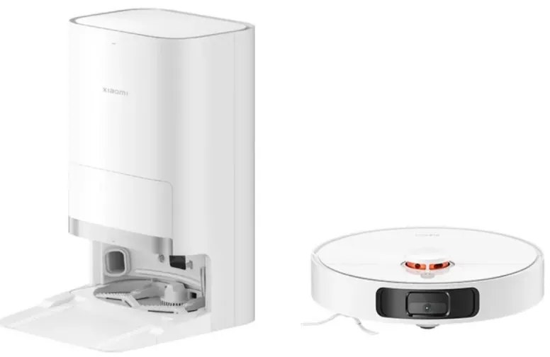 Aspirator robot Xiaomi X20+, 6000 Pa, 140 min, 0.35/4 l, Funcție Mop, Stație de autovidanjare, Navigație LDS, Evitarea obiectelor, Aplicație mobilă, Alb