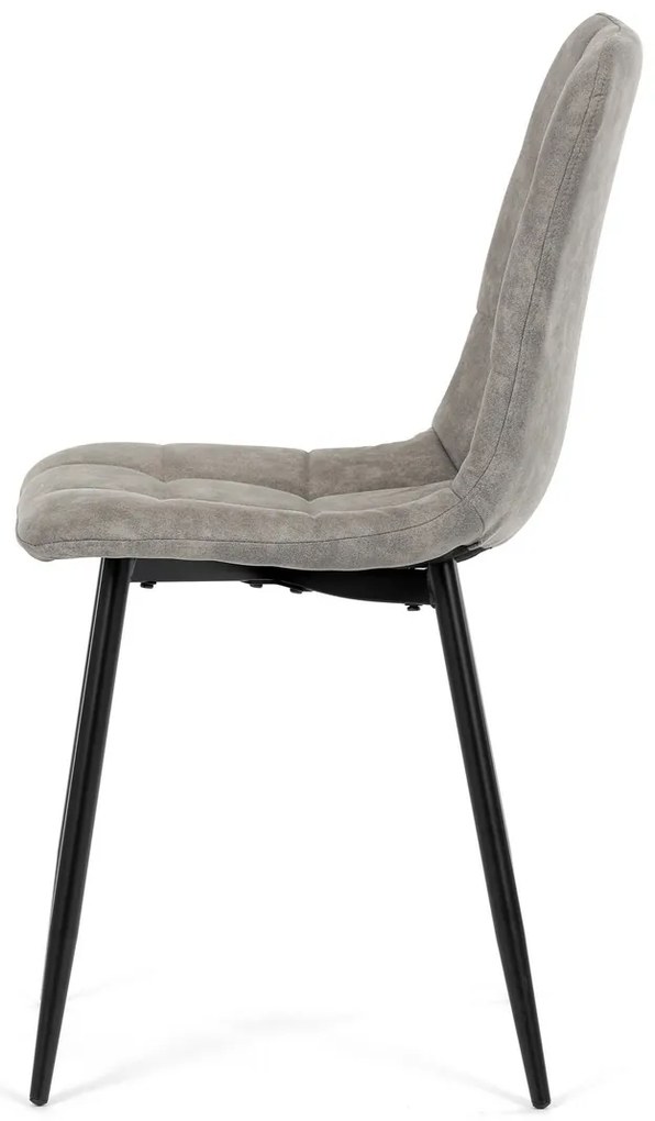 Set de scaune de sufragerie Vintage CT-281 GREY3,4 buc.