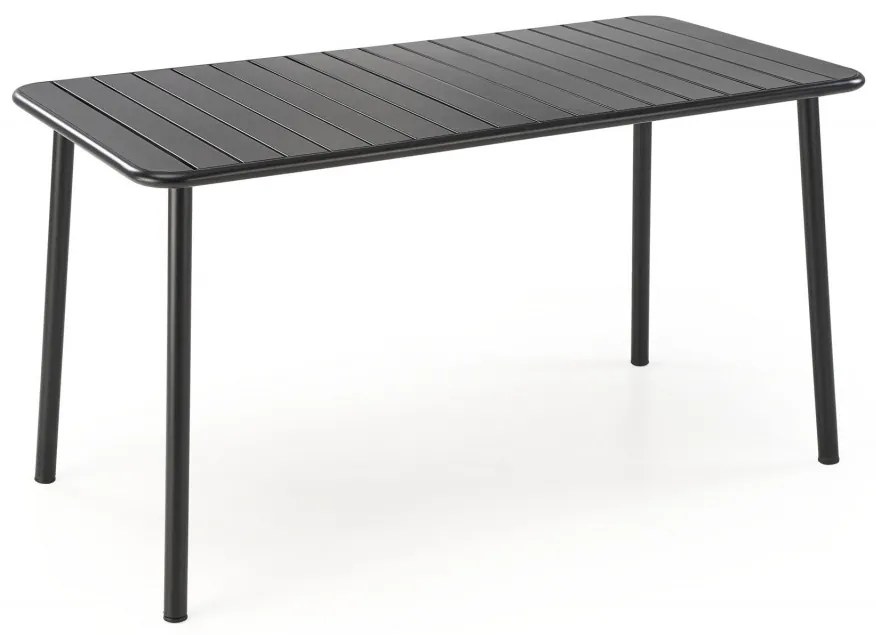 Masa dreptunghiulara Bosco neagra L140 cm