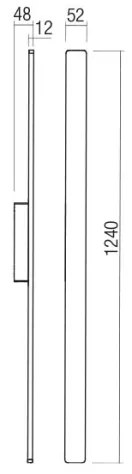Aplică LED de exterior Redo 90430 REFLEXA LED/20W/230V 3000K IP54 alb
