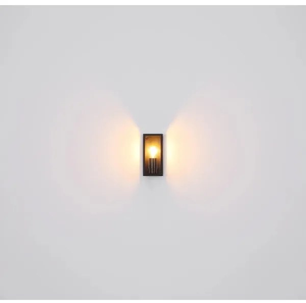 Aplică de exterior Globo 31982S LOGANA 1xE27/60W/230V IP44 negru