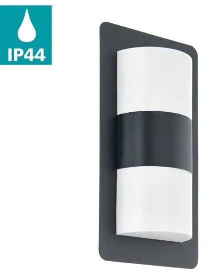 Aplică de exterior CISTIERNA 2xE27/10W/230V IP44 antracit Eglo 98086