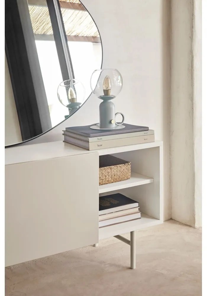 Comodă TV bej-crem 180x56 cm Nube – Teulat