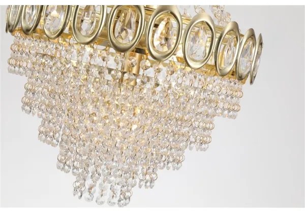 Searchlight 1611-6SB - Candelabru LOUIS PHILLIPE suspendat pe lanț 6xE14/60W/230V