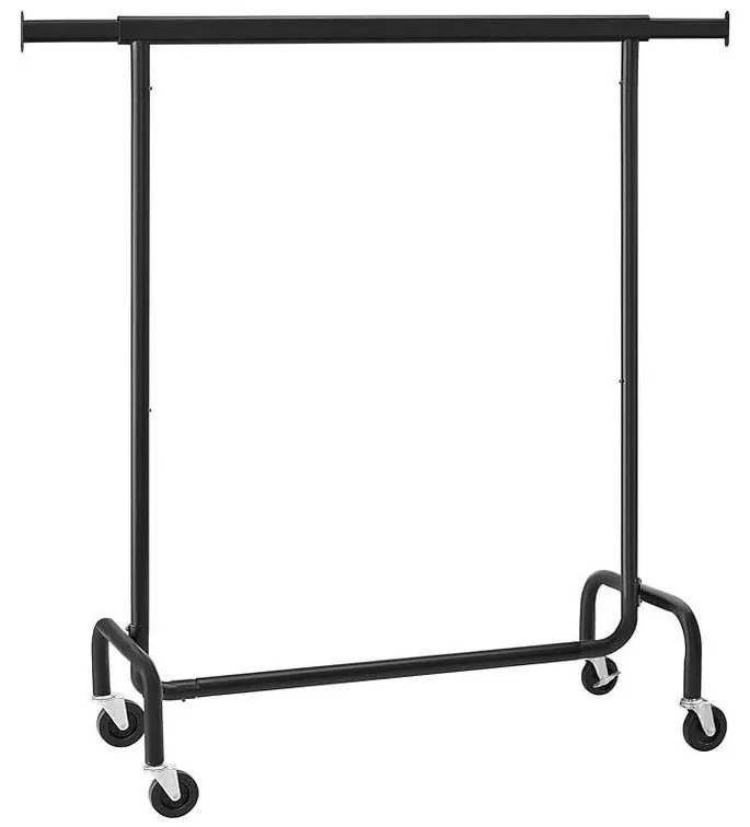 Cuier mobil de podea LINEA, negru