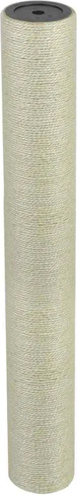 vidaXL Ansamblu de joacă pentru pisici 8x60 cm, 10 mm Bej