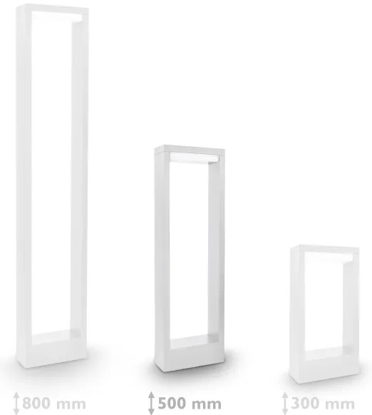 Lampă LED de exterior Brilagi RAGUSA LED/7W/230V 3000/4000/6000K alb IP54 50 cm