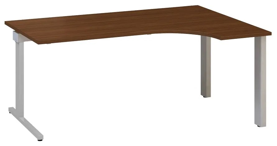 Birou ergonomic ProOffice C 180 x 120 cm, dreapta, nuc