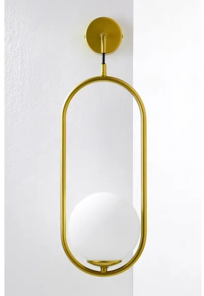 Lampă de perete Jupiter 2043 IGON 1xE14/40W/230V auriu