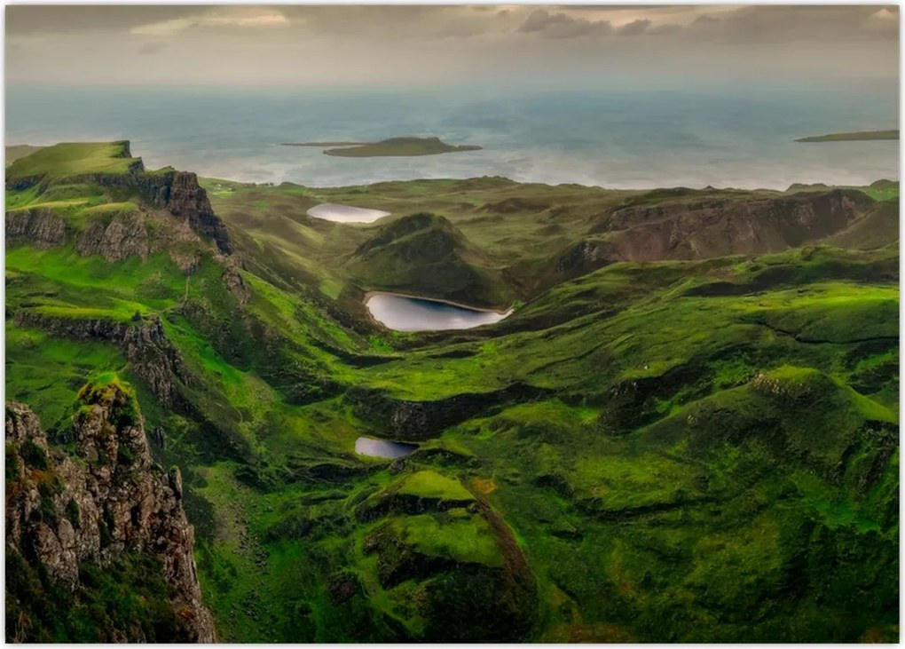 Tablou - Quiraing, Scoția (70x50 cm)