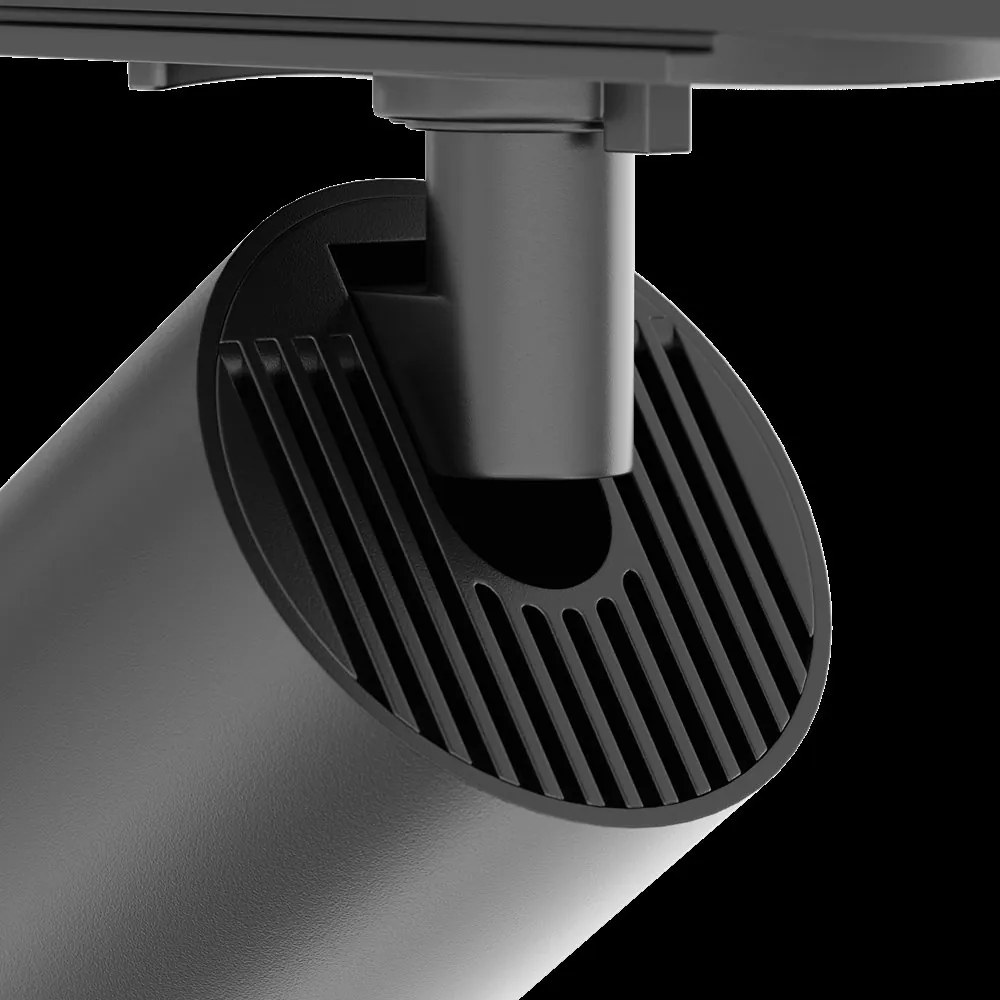 Spot LED, accesoriu pentru sinele monofazate Unity, Focus LED negru