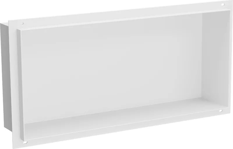 Mexen X-Wall-NR raft încastrat fără margine 45 x 20 cm, alb - 1921452010