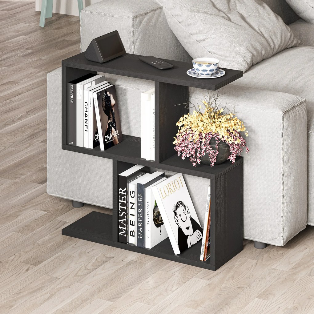 Măsuță laterală Homtulia (lemn Negru). Promo -8%. 1127436