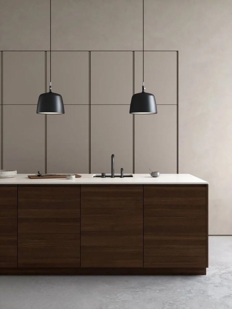 Pendul design modern Norbi 30 negru