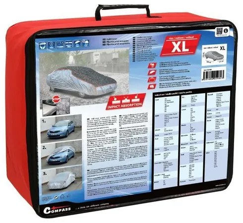Prelată de protecție antigrindină Compass XL, 530 x 177 x 119 cm